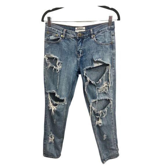 One X One Teaspoon Distressed Jeans - Picture 2 of 8